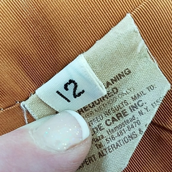 Vintage Suede Leather Blazer size 12(m/l) - Picture 8 of 16